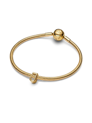 Letter J Alphabet Charm - 14k gold plating