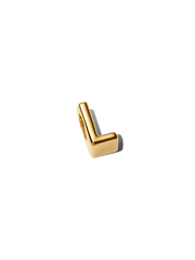 Letter L Alphabet Charm - 14k gold plating
