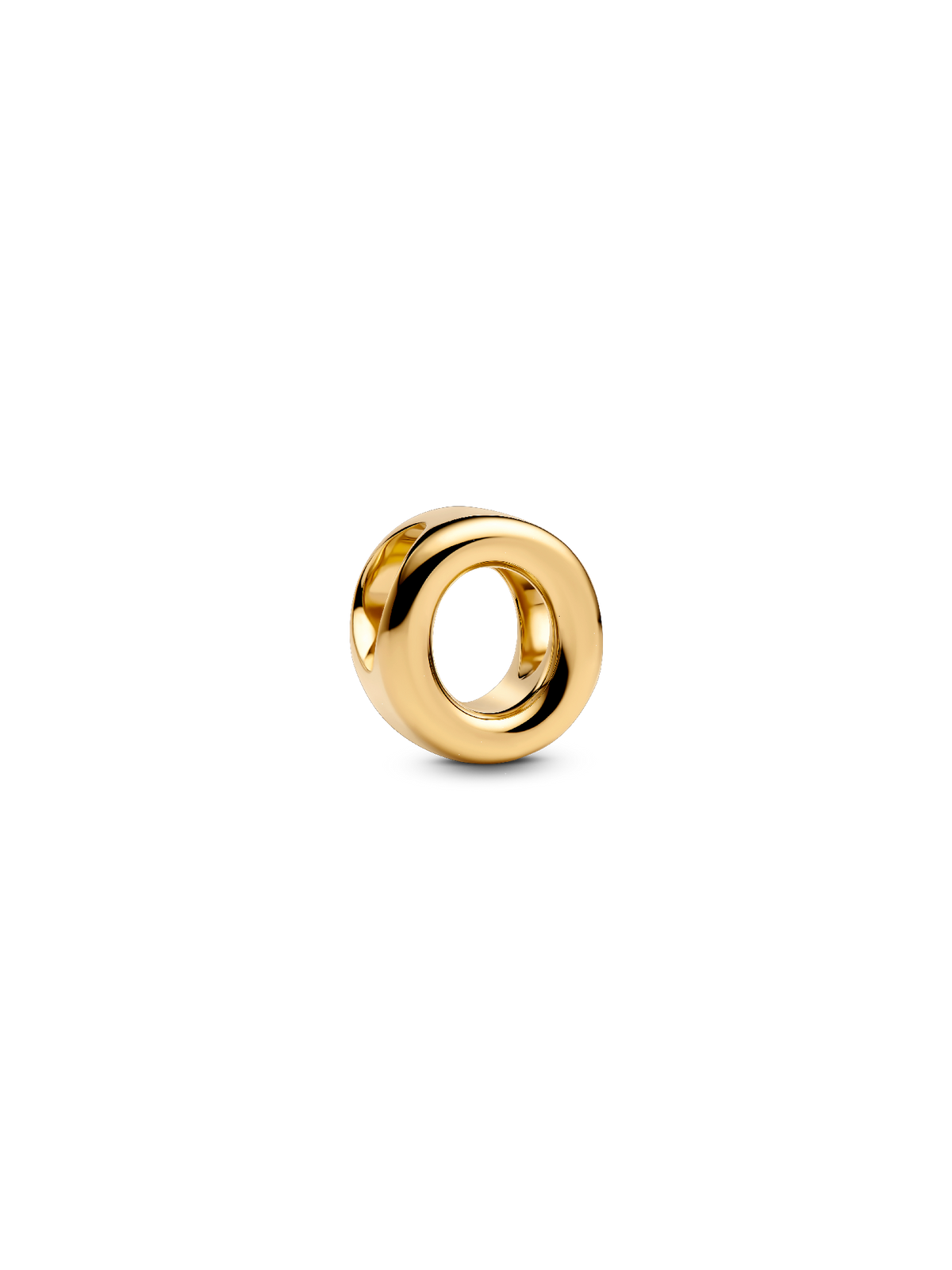 Letter O Alphabet Charm - 14k gold plating