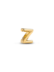 Letter Z Alphabet Charm - 14k gold plating