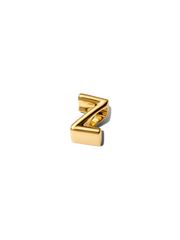 Letter Z Alphabet Charm - 14k gold plating