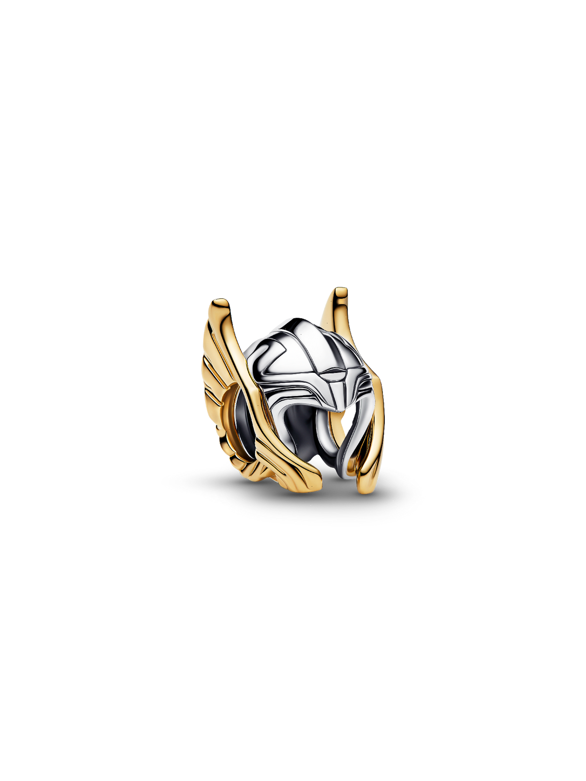 Marvel Thor Helmet Charm - Sterling silver, 14k gold plating