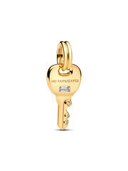 Key Dangle Charm - 14k gold plating