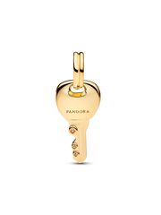Key Dangle Charm - 14k gold plating