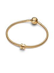 Puzzle Piece Mini Charm - 14k gold plating