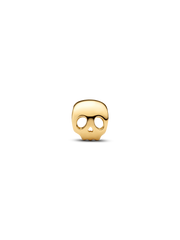 Skull Mini Charm - 14k gold plating