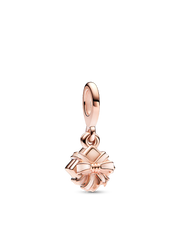 FINAL SALE - Happy Birthday Gift Openable Dangle Charm - 14k rose gold plating