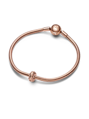 Studded Clip Charm - 14k rose gold plating