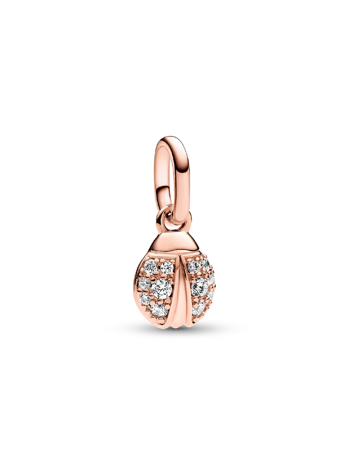 FINAL SALE - Pandora ME Lucky Ladybird Mini Dangle Charm - 14k rose gold plating