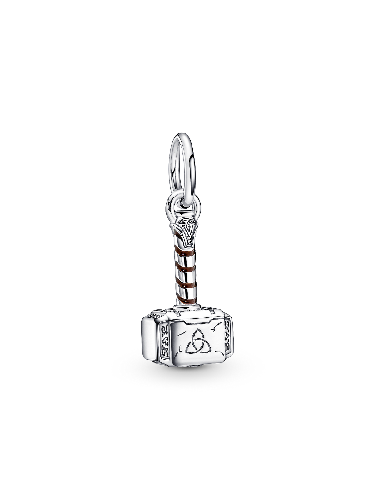 Marvel The Avengers Thor's Hammer Dangle Charm - Sterling silver