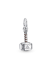 Marvel The Avengers Thor's Hammer Dangle Charm - Sterling silver