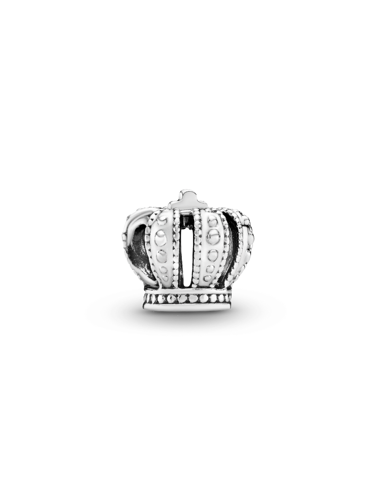 Regal Crown Charm - Sterling silver