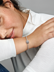 Hearts All Over Charm - Sterling silver