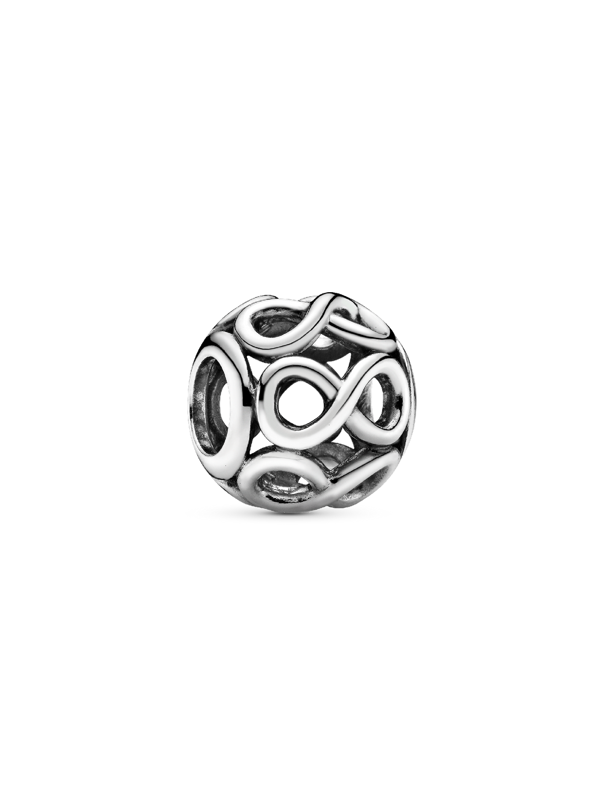 Openwork Infinity Charm - Sterling silver