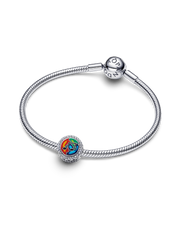 Engravable Musical Note Charm - Sterling silver