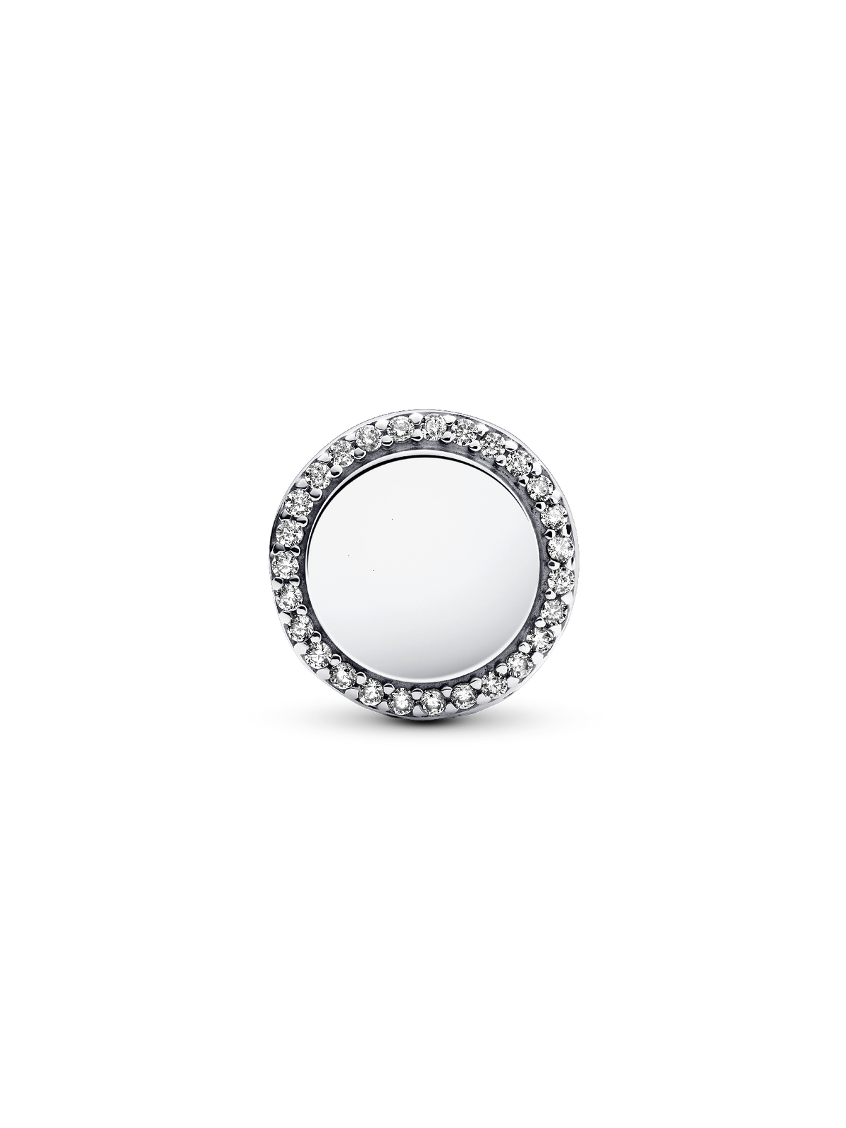 Engravable Football Charm - Sterling silver