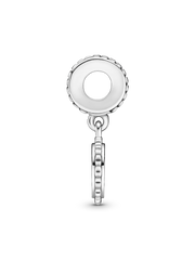 Theatre Masks Dangle Charm - Sterling silver