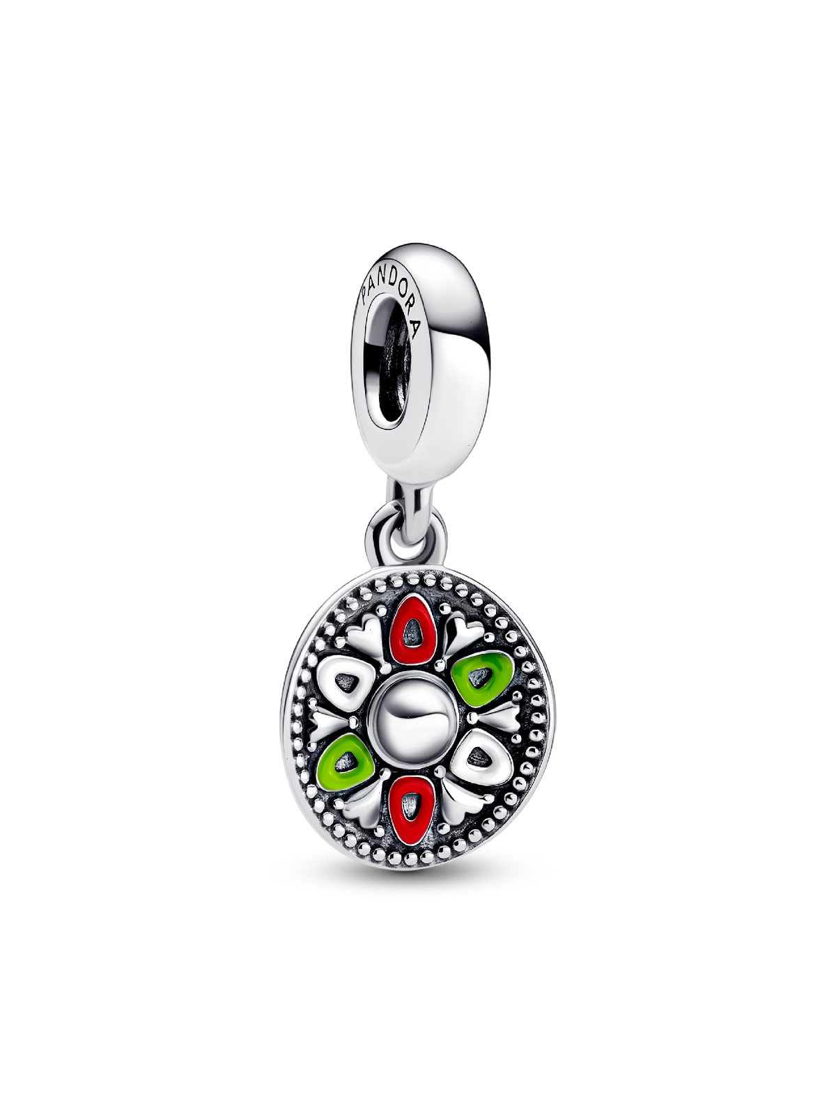 Sombrero Hat Dangle Charm - Sterling silver