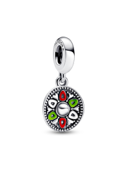 Sombrero Hat Dangle Charm - Sterling silver
