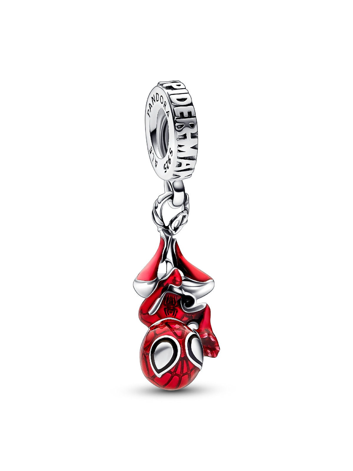 Marvel Hanging Spider-Man Dangle Charm - Sterling silver