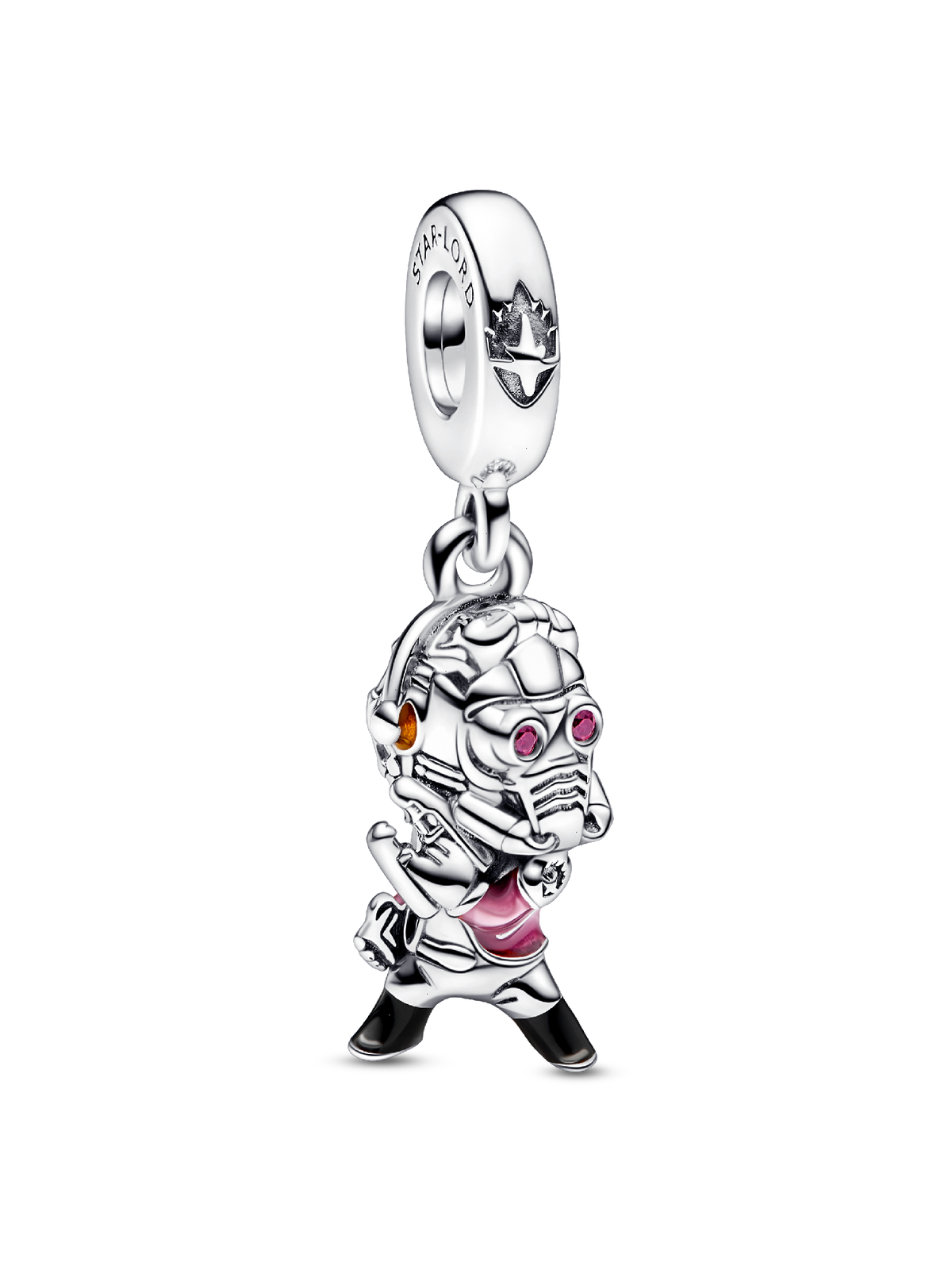 FINAL SALE - Marvel Guardians of the Galaxy Star-Lord Dangle Charm - Sterling silver