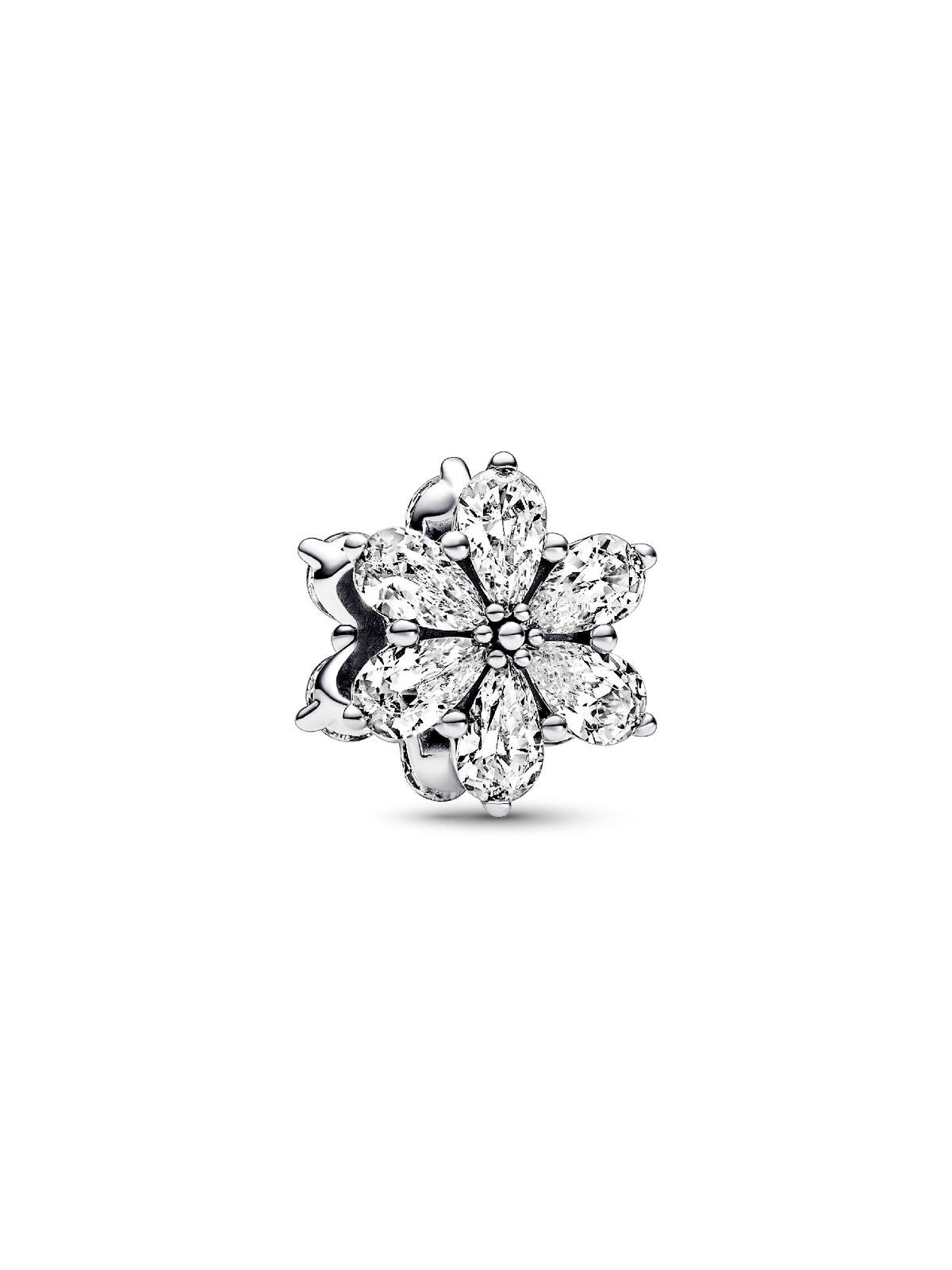 Sparkling Herbarium Cluster Charm - Sterling silver