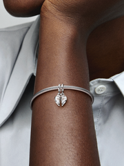 Splittable Mother & Daughter Dangle Charm - Sterling silver