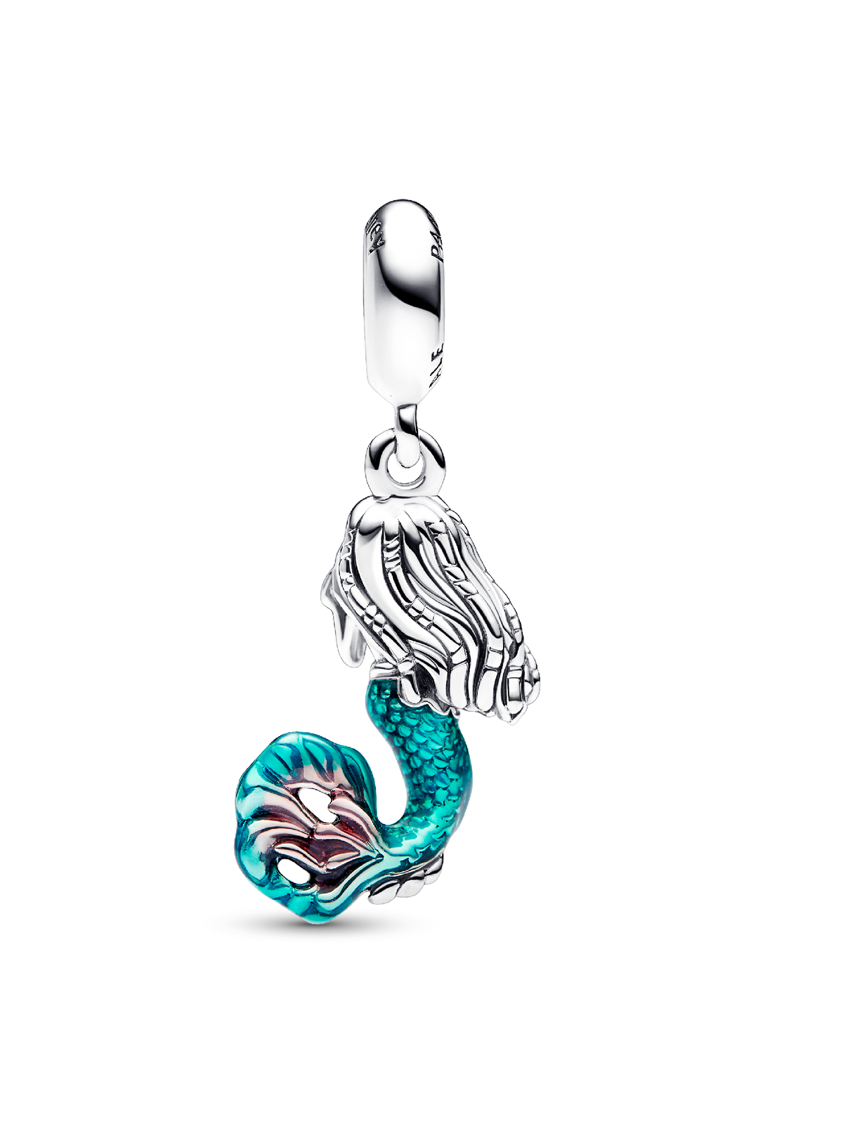 Disney The Little Mermaid Ariel Dangle Charm - Sterling silver