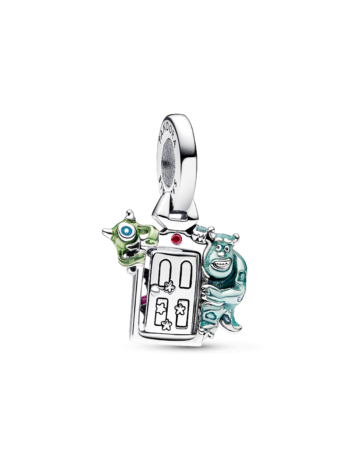 Disney Pixar Monsters, Inc. Door Dangle Charm - Sterling silver