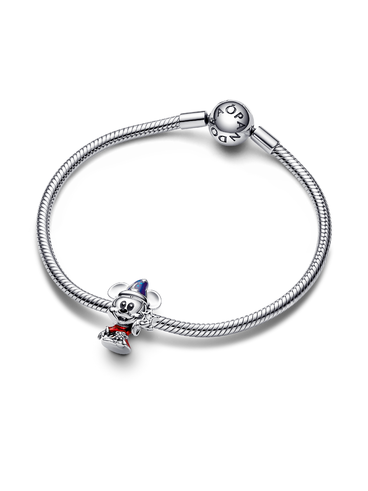 Disney Sorcerer Apprentice Mickey Charm - Sterling silver