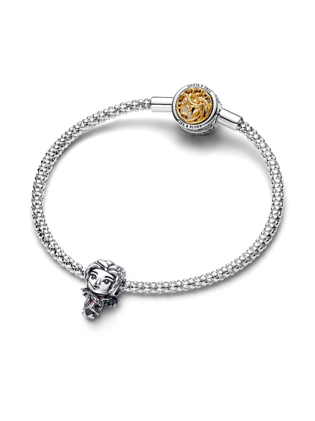 FINAL SALE - Game of Thrones Daenerys Charm - Sterling silver