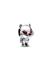 FINAL SALE - Game of Thrones Ghost Direwolf Charm - Sterling silver