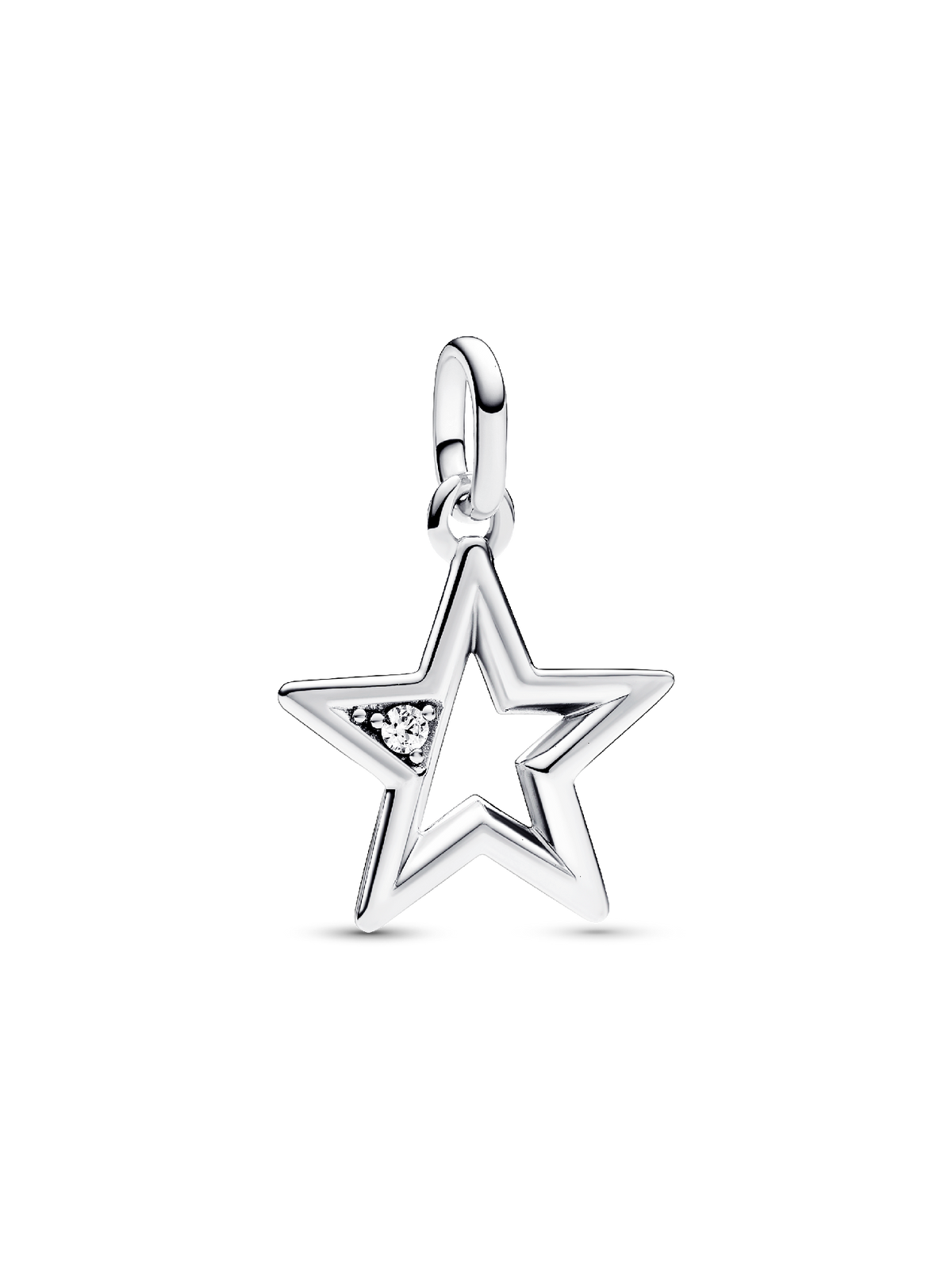 Pandora ME Sparkling Star Medallion Charm - Sterling silver