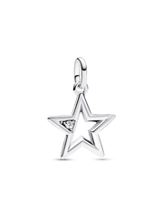Pandora ME Sparkling Star Medallion Charm - Sterling silver