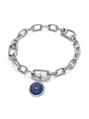 FINAL SALE - Pandora ME Galaxy Heart Medallion Charm - Sterling silver