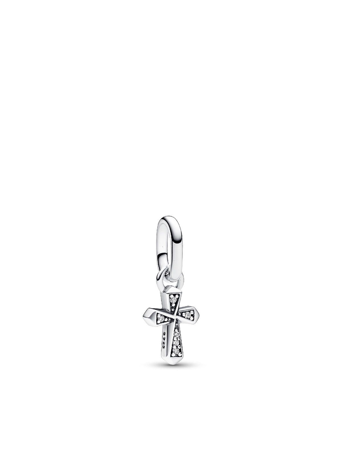 Pandora ME Sparkling Cross Mini Dangle Charm - Sterling silver