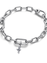 Pandora ME Sparkling Cross Mini Dangle Charm - Sterling silver