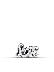Handwritten Love Charm - Sterling silver