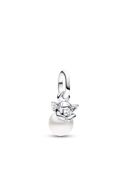 Pandora ME Cupid Mini Dangle Charm - Sterling silver