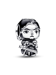 FINAL SALE - Game of Thrones Jon Snow Charm - Sterling silver
