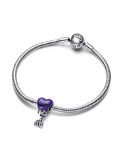 FINAL SALE - Color-changing Gender Reveal Girl Charm - Sterling silver