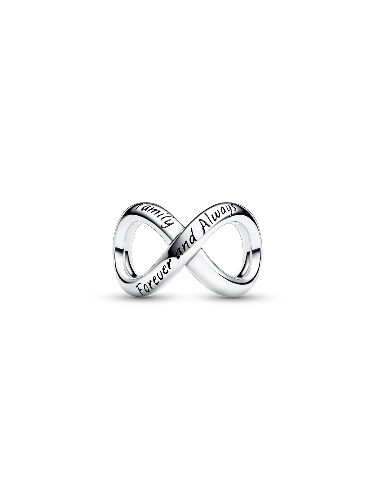 Forever & Always Infinity Charm - Sterling silver