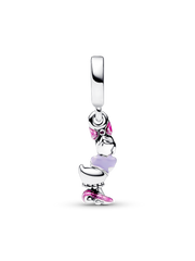 Disney Daisy Duck Dangle Charm - Sterling silver