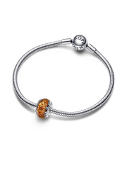 Disney The Lion King Murano Glass Charm - Sterling silver