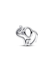 Openwork Elephant Charm - Sterling silver