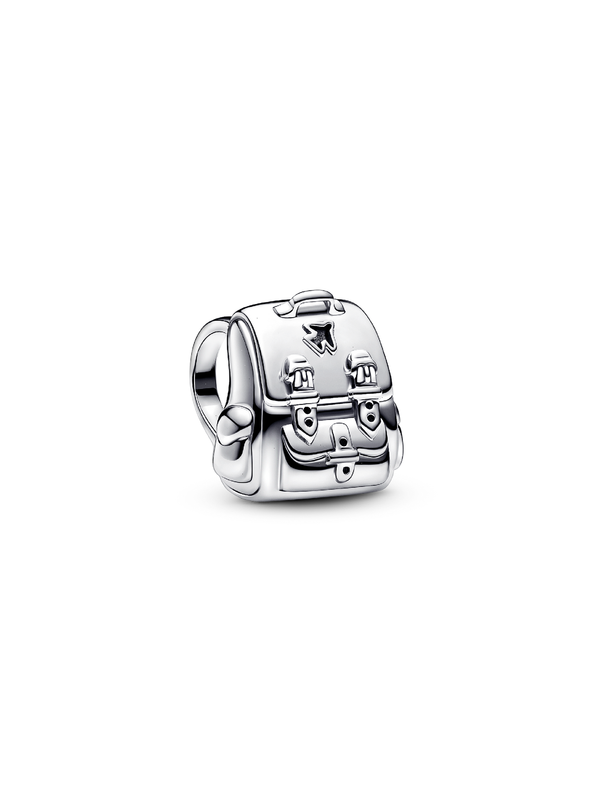 FINAL SALE - Adventure Backpack Charm - Sterling silver