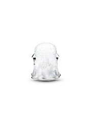 Glow-in-the-dark Boo Ghost Charm - Sterling silver