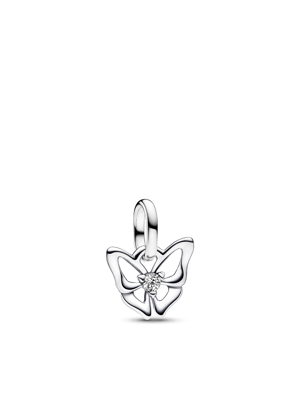 Butterfly Mini Dangle Charm - Sterling silver