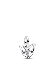 Butterfly Mini Dangle Charm - Sterling silver