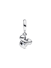 Disney Minnie Mouse Silhouette Dangle Charm - Sterling silver